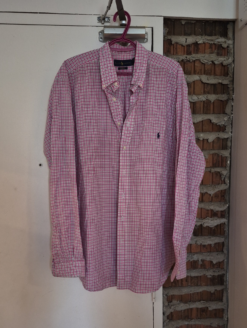 Ralph Lauren Classic Fit Tall/Long Pkaid Shirt GL